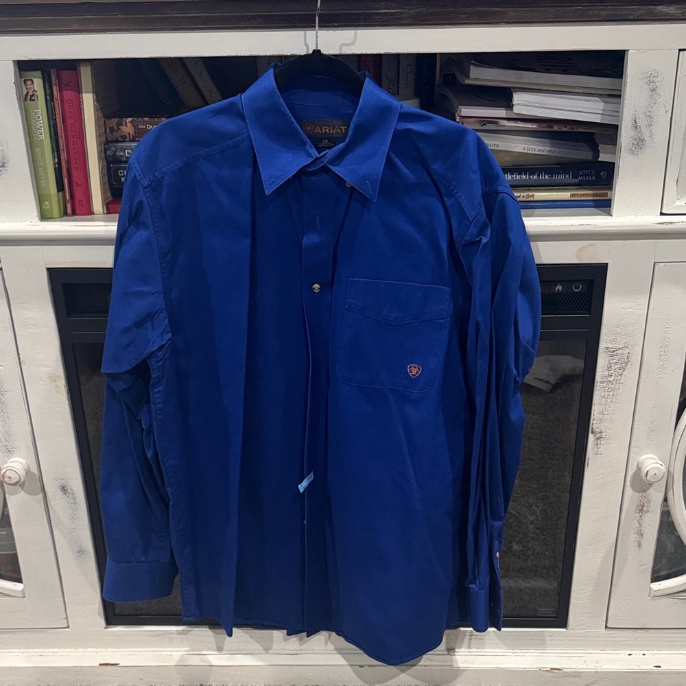 Ariat Royal Blue Long Sleeve Shirt